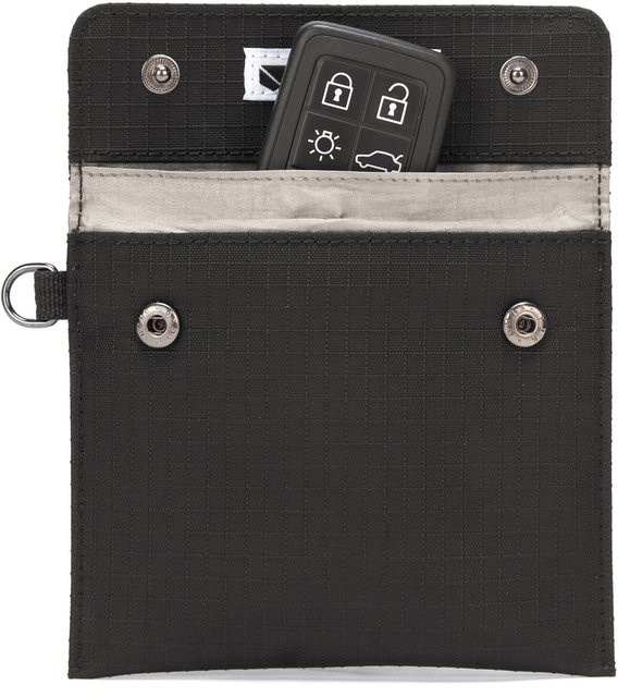 Pacsafe RFIDsafe Silent Pocket Car Key Guard in Jet Black mit NFC-Schutz - Bild 1