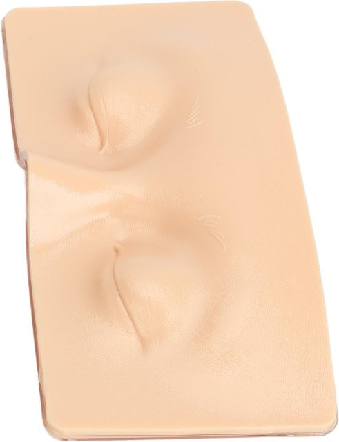 Koogeelife Make-up Übungsgesicht 3D Silikon, beige - Bild 1