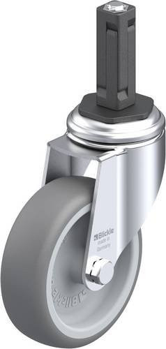 Blickle Lenkrolle LKRA-TPA 101G-11-EV12 in Grau mit 100 mm Rad-Durchmesser und 110 kg Tragfähigkeit - Bild 1