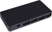 Alphacool Core 11x 3-Pin DRGB Splitter zur Lüftersteuerung in Schwarz - Bild 1