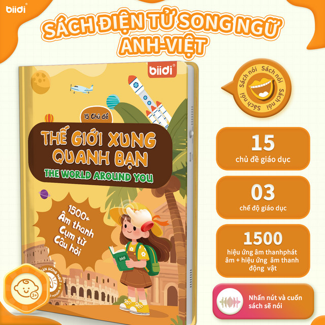biidi Vietnamesisch-Englisches Zweisprachiges E-Book, Sprechendes Kinderbuch, ab 0 Jahre - Bild 1