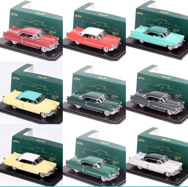WELLY Diecast Classics 1955 Cadi Coupe Deville Oldtimer, Automodell, 1:43, Metall - Bild 1