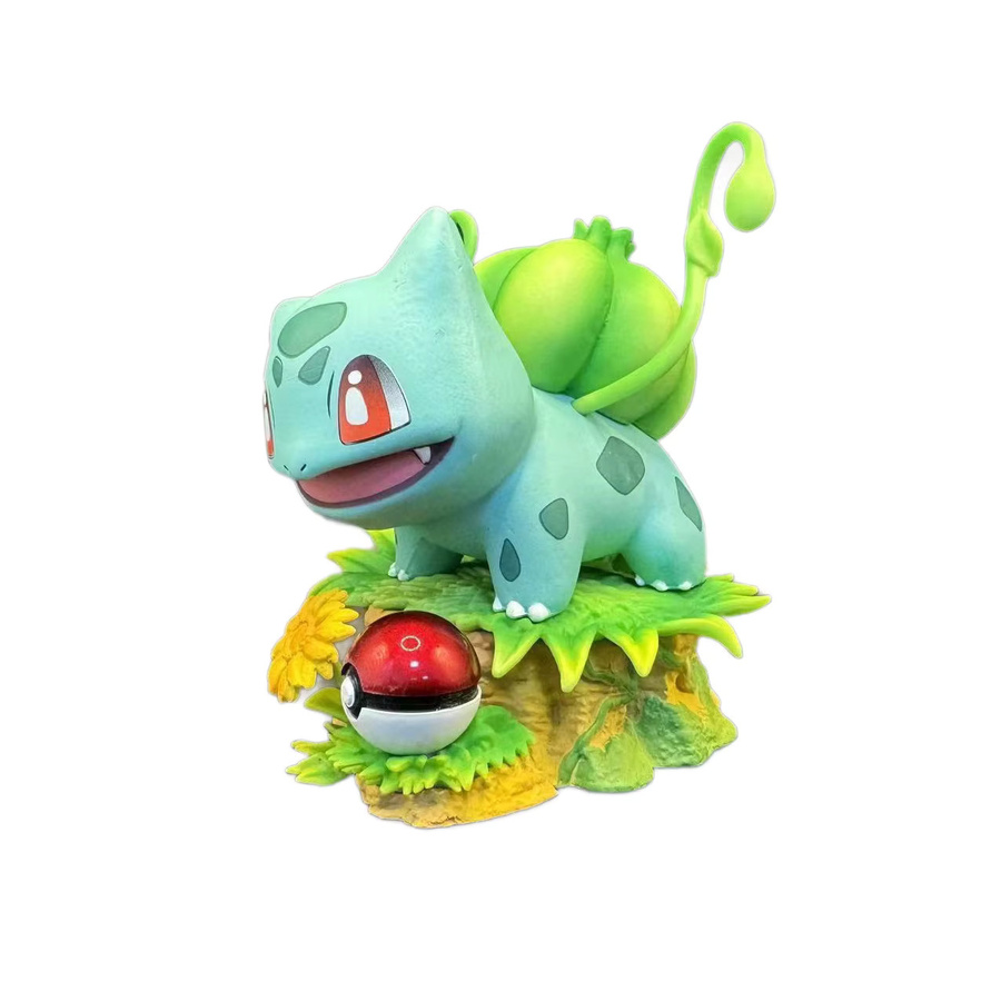 DUODUOBAO Pokémon Bulbasaur Squirtle Charizard Actionfigur, PVC, 10 cm - Bild 2