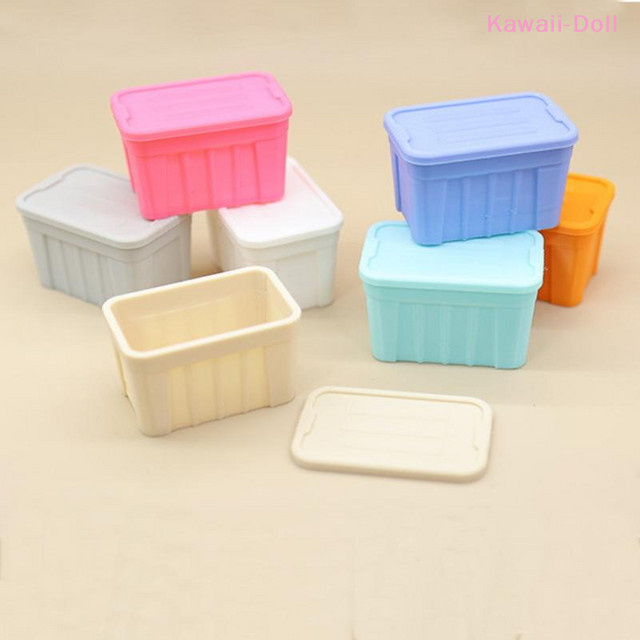 DIAPER&CORED Mini Farbige Aufbewahrungsbox mit Deckel, 1-teiliges Set - Bild 1