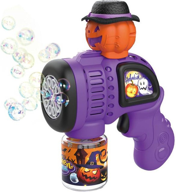 Yiran toy Halloween Seifenblasenstab, Leuchtender Kürbis, ab 3 Jahre - Bild 1