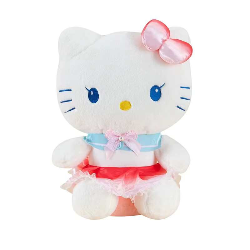 Sanrio Hello Kitty Plüschpuppe, Matrosenkostüm, 30cm - Bild 2