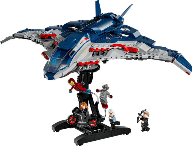 LEGO Marvel Avengers: Age of Ultron Quinjet Konstruktionsspielzeug ab 12 Jahren - Bild 3
