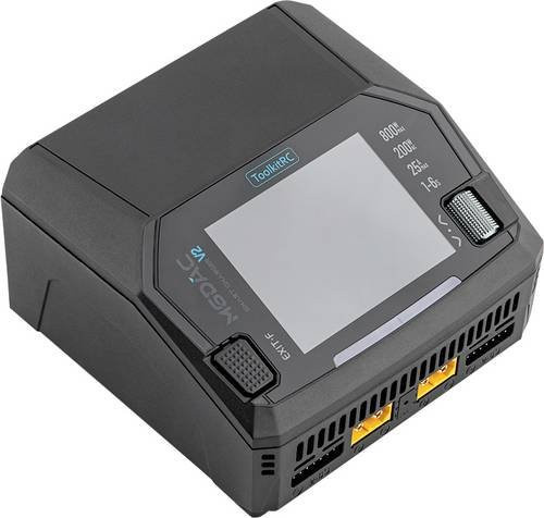 ToolkitRC M6DAC V2 Ladegerät in Schwarz für LiPo 1-6S 16A 28A mit USB-C Anschluss - Bild 1