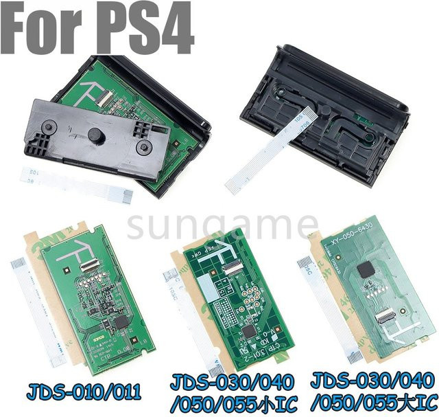 OCGAME Joystick-Controller-Touchpad-Board für PS4 Gamepad mit 10-Pin-Flexkabel, Schwarz - Bild 1