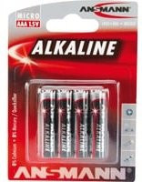 Ansmann Red-Line Micro AAA Alkaline-Batterien, 4 Stück, Rot - Bild 2