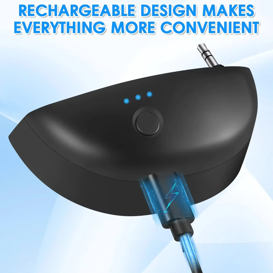 W1 Bluetooth-Adapter für die WK-Serie zur kabellosen Nutzung von kabelgebundenen Kopfhörern in Schwarz - Bild 3