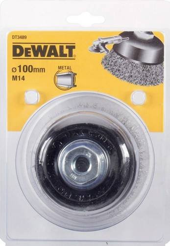 DEWALT Topfbürste gewellt 100 mm M14 DT3489-QZ in Silber - Bild 1