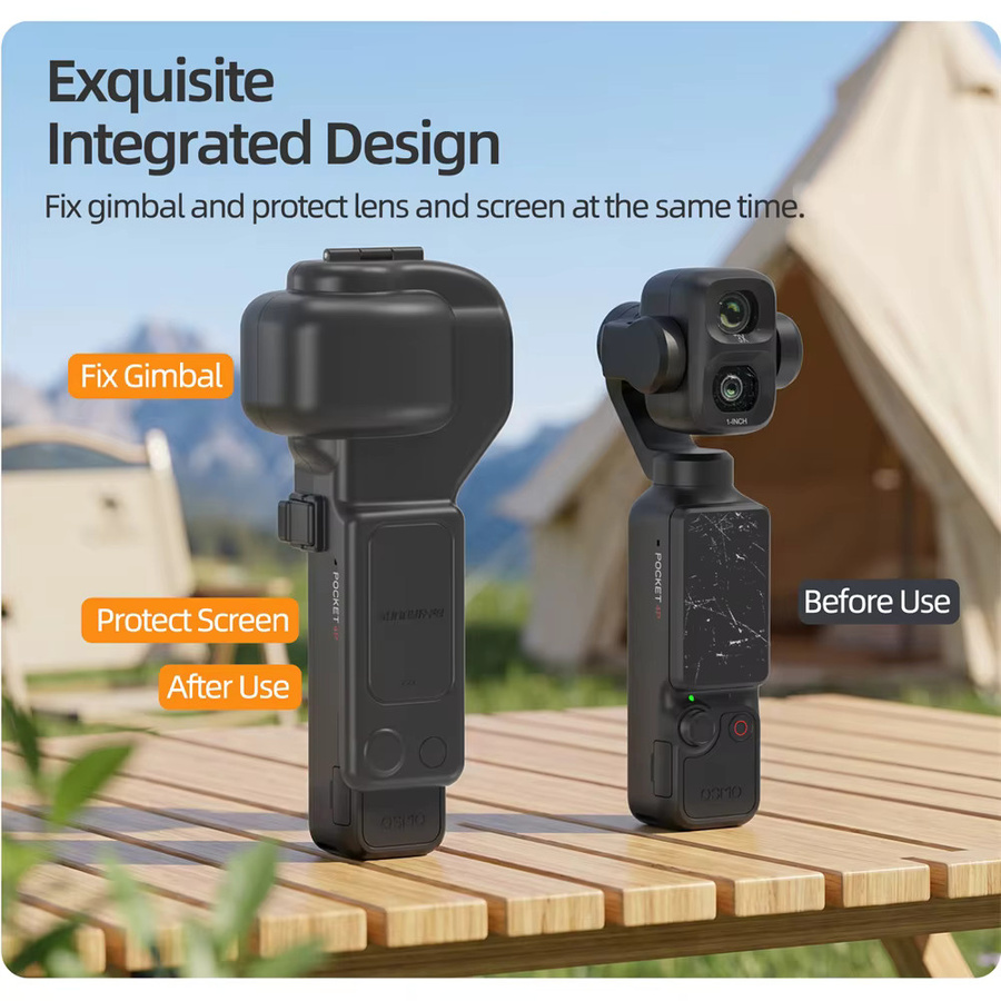 Sunnylife Gimbal-Objektivabdeckung für DJI Osmo Pocket 4P, kratzfeste Schutzhülle - Bild 2