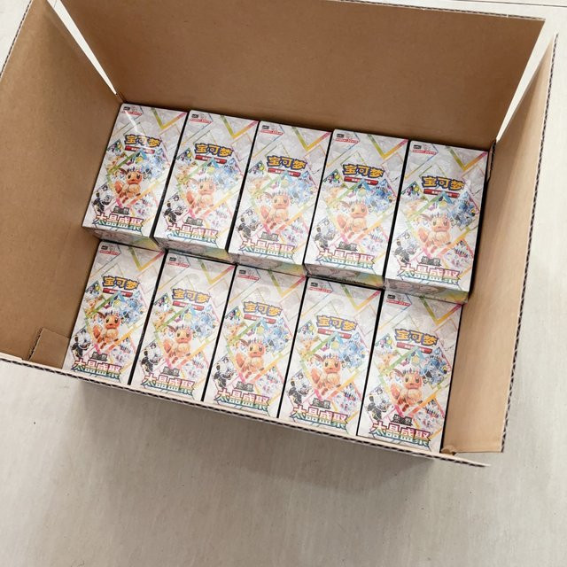 Pokémon Eevee Sammelkarten, auf vereinfachtem Chinesisch, ab 14 Jahren - Bild 1