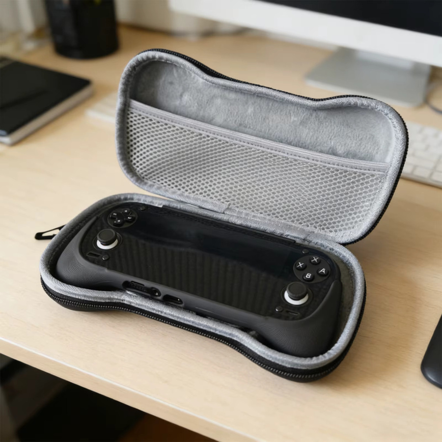 Retroid Pocket 6 Handheld Grip Aufbewahrungstasche mit Netztaschen und kratzfestem Schutz für deine Spielkonsole - Bild 3
