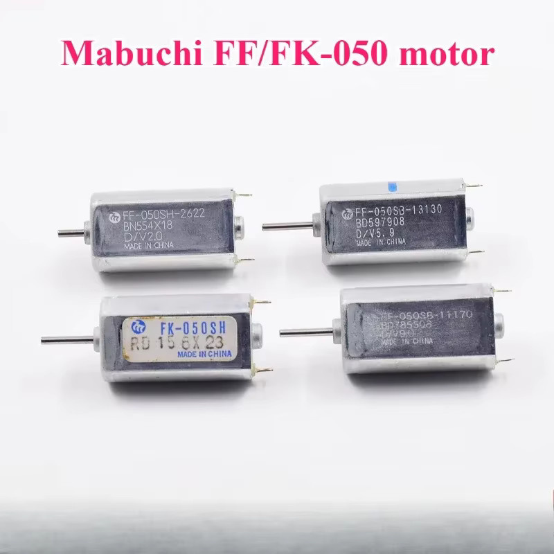 Mabuchi Mini Micro 050 DC Motor FF-050SB-11170/13130/2622 FK-050SH-07350 in Silber für Auto-Audio und elektrische Schlösser - Bild 2