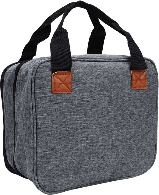 YOUTHINK Fotodrucker-Aufbewahrungstasche für Canon SELPHY CP1500 CP1300 CP1200 in Grau mit Taschen und abnehmbarem Trenner - Bild 1