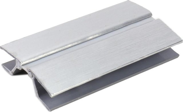 Elegant Living House Sockelleistenverbinder aus Metall für Küchenmöbel und Schränke, Silber - Bild 1