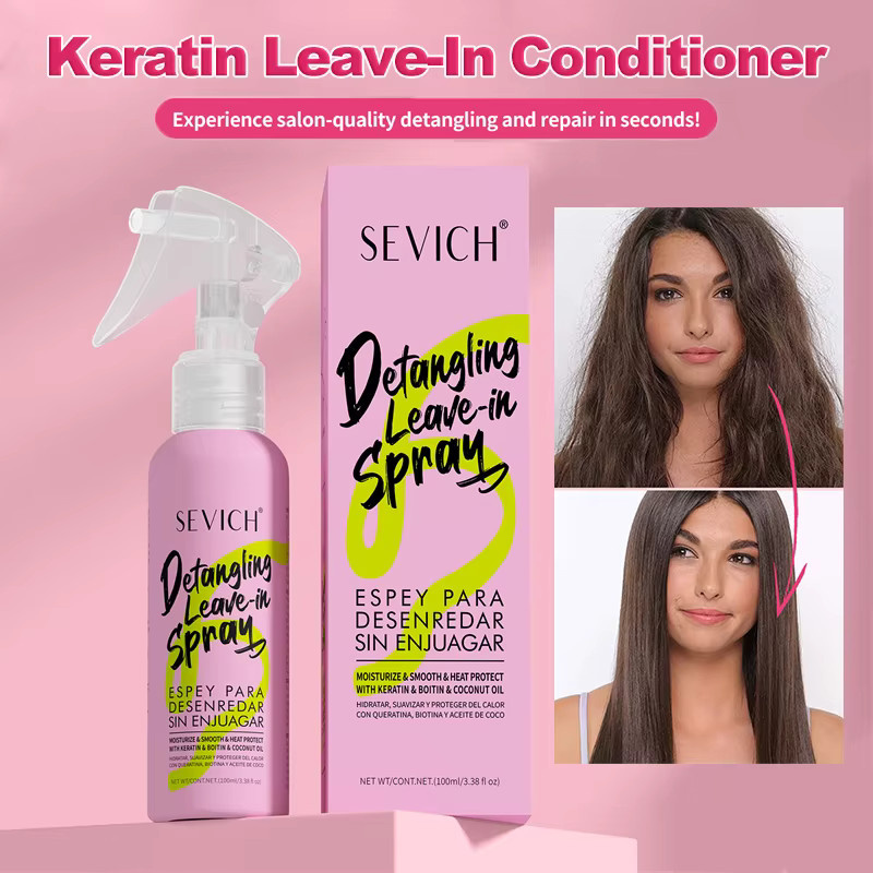Sevich Keratin Spray, für strapaziertes und krauses Haar, Unisex - Bild 4