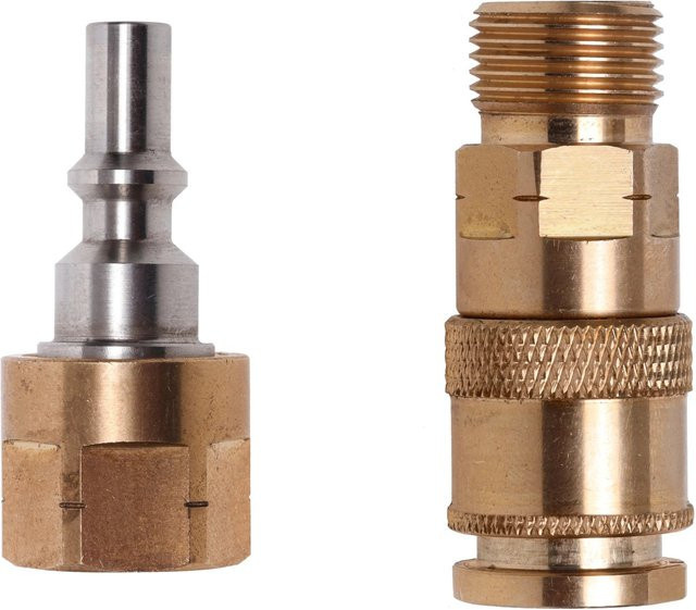Rothenberger Industrial Schnellkupplung aus Messing mit 3/8 Zoll Anschluss - Bild 1