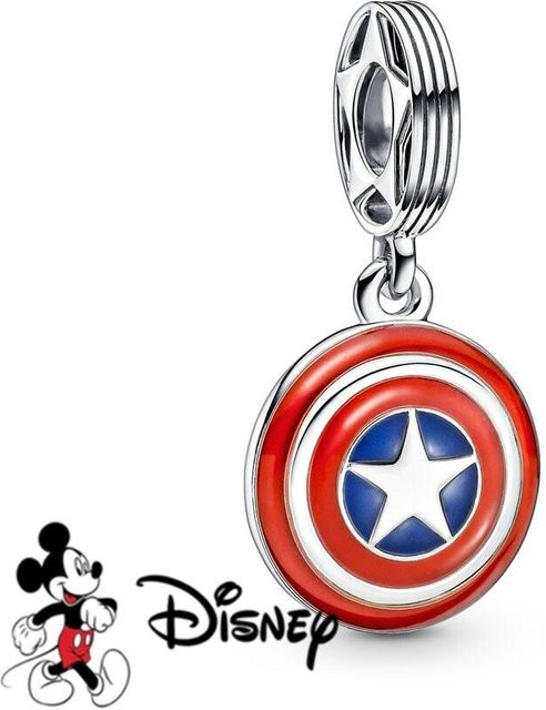 Disney Hängeanhänger Iron Man Spider-Man, Kupfer, Silber, Damen - Bild 1