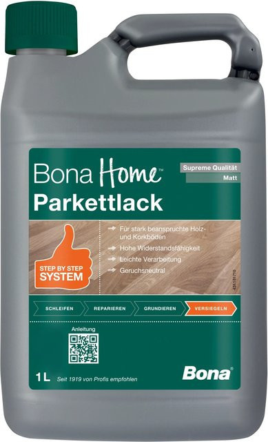 Bona Home Parkettlack Supreme matt transparent 1,0 l - Bild 1