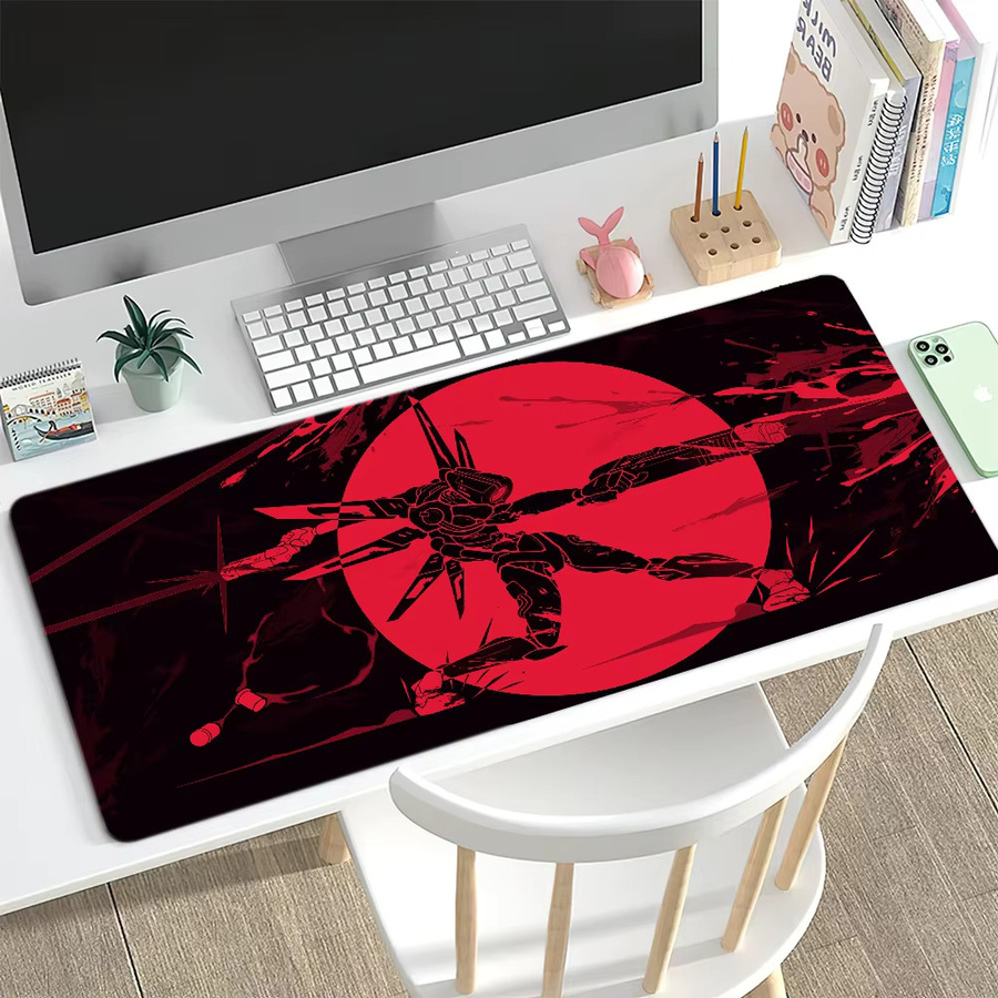 Bilibili Retro Anime U-ULTRAKILL Mauspad Große rutschfeste Schreibtischunterlage mit Anti-Fray-Kanten für PC und Home Office - Bild 5