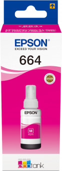 Epson Nachfülltinte T6643 Magenta für EcoTank Tintenstrahldrucker - Bild 2