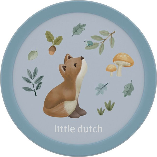Mepal X Little Dutch Campus Fruchtbox Multicolor mit Besteck, auslaufsicher und mikrowellengeeignet - Bild 1