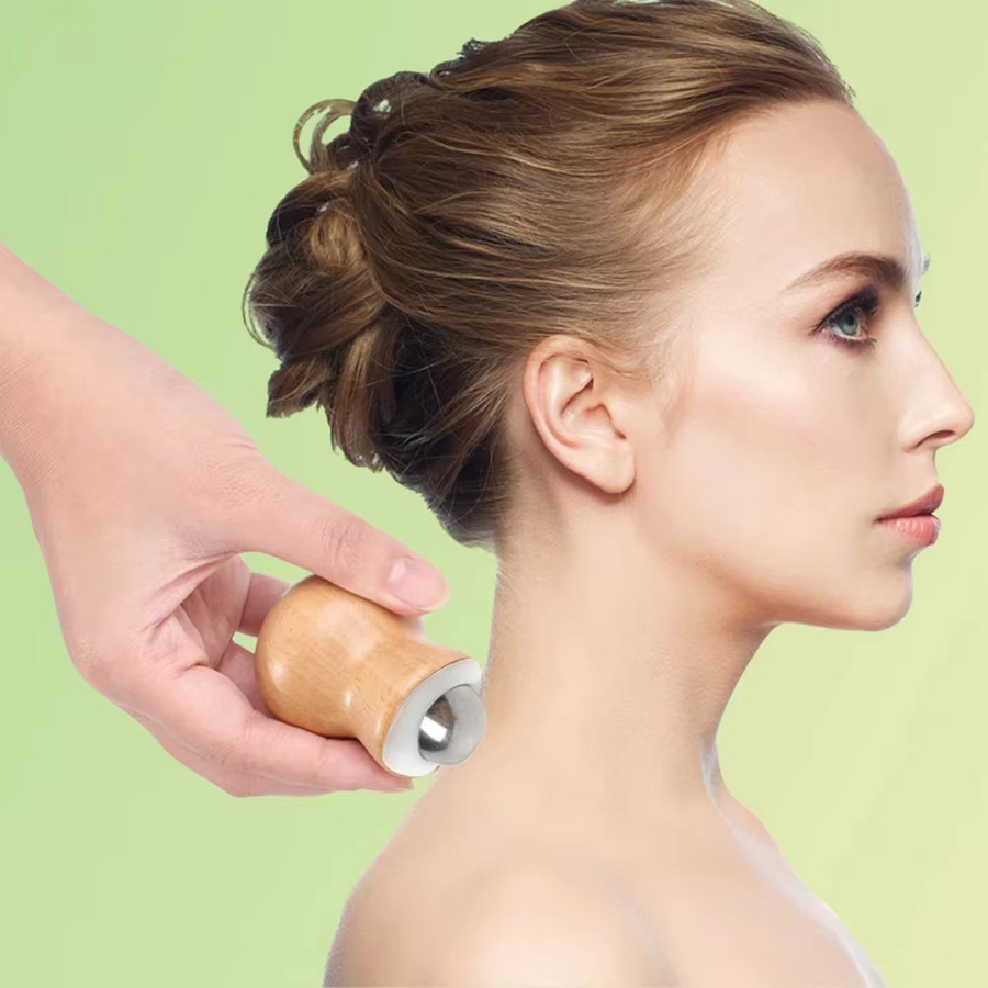 FITPERT Gesichtsmassagegerät Gua Sha Holztherapie Kit, Unisex - Bild 3