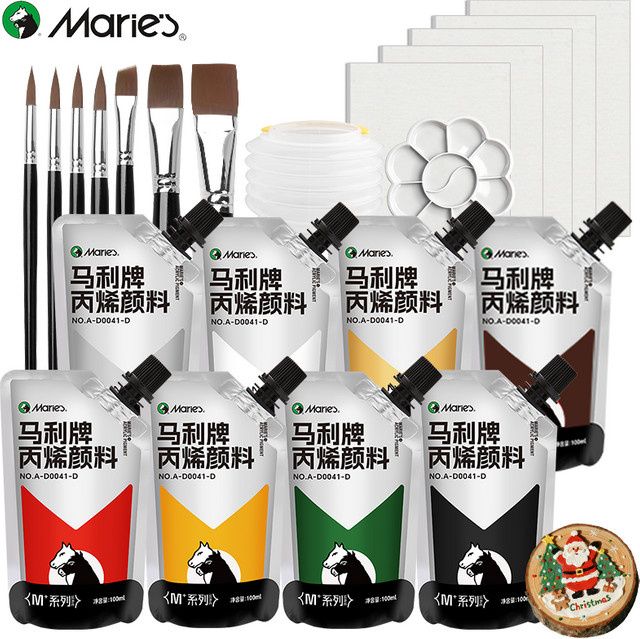 Marie Acrylfarben-Set, 22-teilig, Multicolour, 100 ml pro Tube - Bild 1