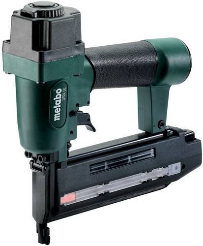 Metabo DSN 50DL Druckluft-Tacker in Grün mit 8 bar Druckleistung und Koffer - Bild 1