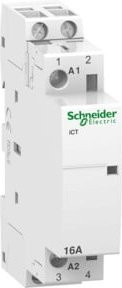 Schneider Electric Installationsrelais A9C22112 mit 2 Schließern, 16A, 24VAC, Farbe: Weiß - Bild 1