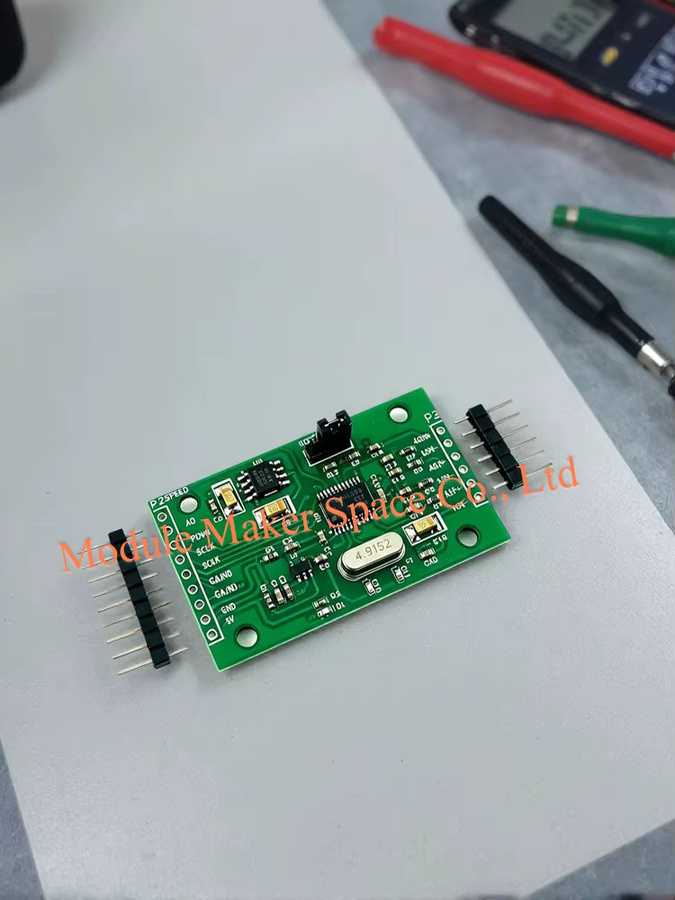 ADS1232 24-Bit ADC-Modul Hochpräziser Analog-Digital-Wandler für die zweikanalige Datenerfassung von Wäge- und Drucksensoren in Grün - Bild 3