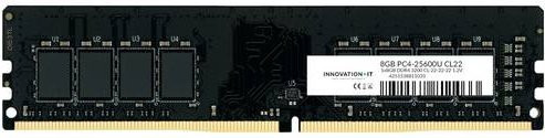 Innovation IT Desktop-Arbeitsspeicher DDR4 3200 8GB Inno8G3200SS Schwarz - Bild 1