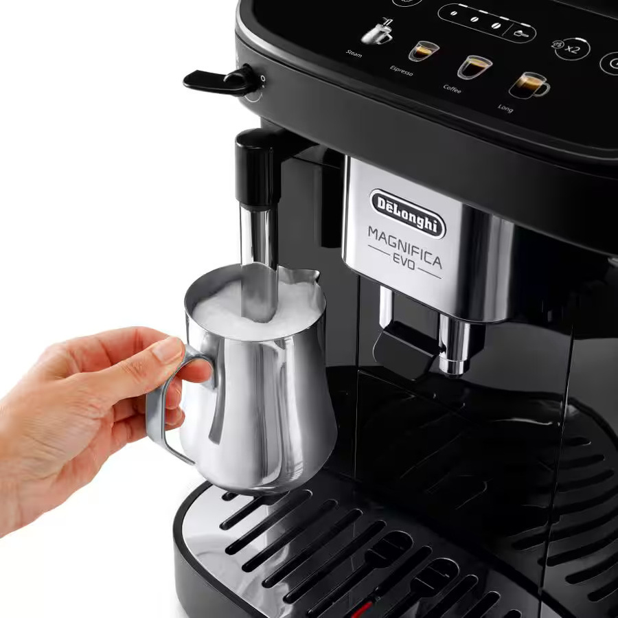 De'Longhi Kaffeevollautomat Magnifica Evo ECAM 290.21.B in Schwarz mit integriertem Milchaufschäumer und 1450 W Leistung - Bild 4