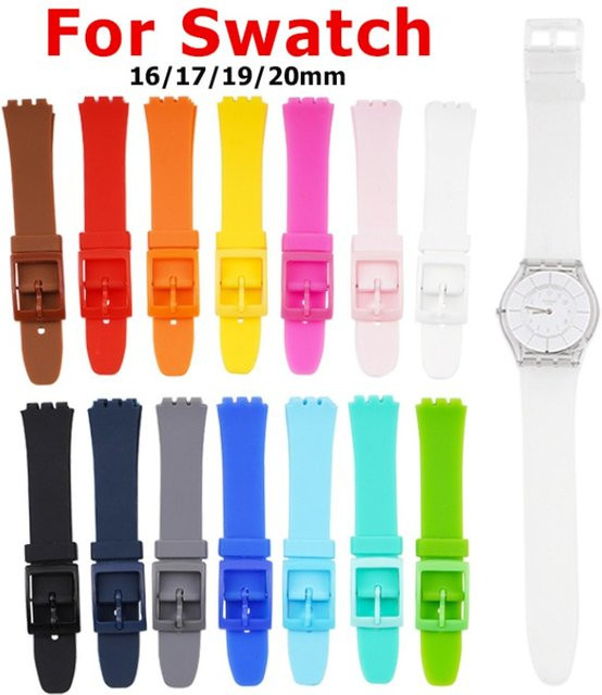 Uhrenarmband Silikon, Bunt, Unisex - Bild 1