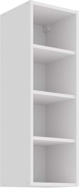 Hängeschrank Stilo Landhaus Weiß Matt, Höhe: 90 cm, Breite: 30 cm - Bild 1