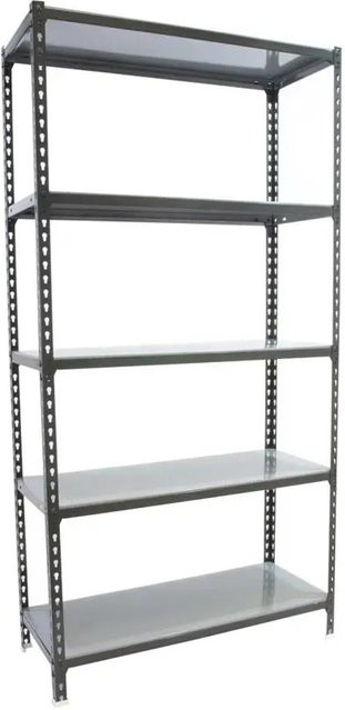 PROREGAL Schwerlastregal Metal Shark, Farbe Anthrazit, H x B x T: 180 x 90 x 40 cm, Fachlast 180 kg, pulverbeschichtet aus Metall - Bild 1