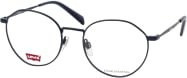 Levi's LV 1059 PJP Korrektionsbrille, Vollrand, Rund, Metall, Unisex, blue black - Bild 1