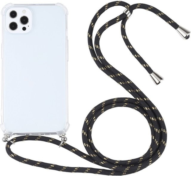 Schutzhülle für Apple iPhone 13 Pro Max Case in Schwarz und Transparent - Bild 1