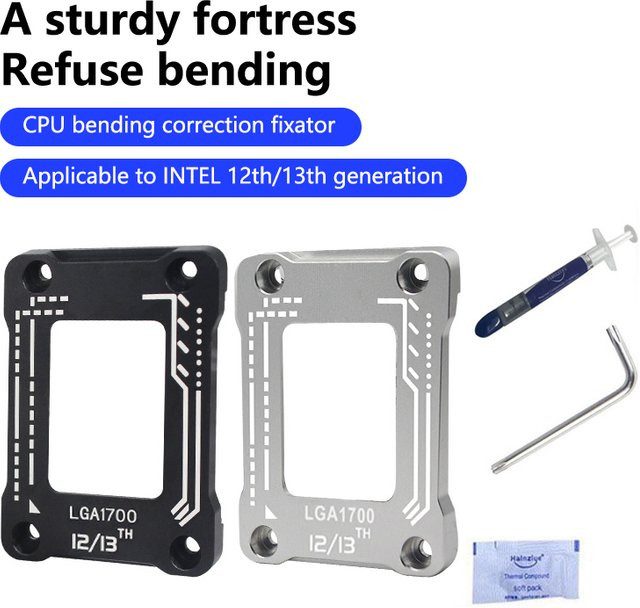 Intel LGA1700 CPU Anti-Biegungshalterung Korrekturrahmen für 12. und 13. Generation Desktop-Motherboards - Bild 1