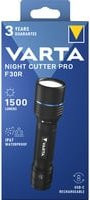 Varta LED Taschenlampe in Schwarz aus Luftfahrtaluminium mit USB-Anschluss und IP67 Schutzklasse - Bild 1