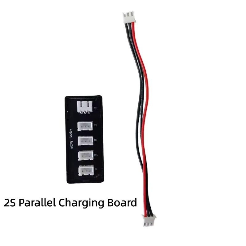 CHUZHAN Lithium-Batterie Parallel-Ladeplatine und Balancer für 2s bis 6s in Schwarz - Bild 2
