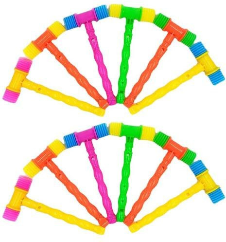 Hammer Spielzeug Set, 12-teiliges Set, Gelb, Bunt / Mehrfarbig - Bild 1