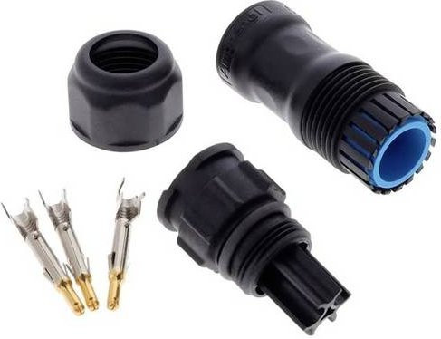 Amphenol CC-03BMMA-QL8LPP in Schwarz - Bild 1