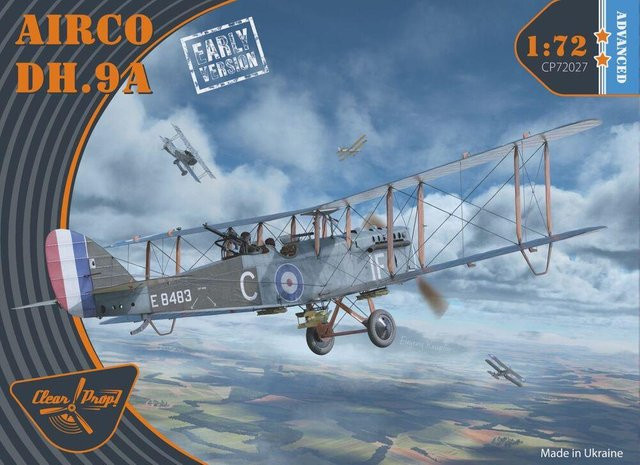 Clear Prop Airco DH.9a (early version), Modellfahrzeug, 1:72, Grau - Bild 1