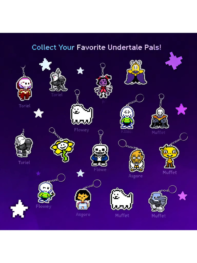 Bandai Undertale Anime Doppelseitiger Schlüsselanhänger, Taschenanhänger - Bild 2