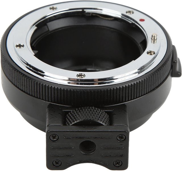 NFM43 Objektivanschlussadapter mit Blendenring für Nikon AI Mount auf M43 Mount Kamera, Schwarz - Bild 1