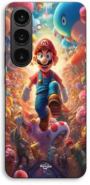 Samsung Galaxy S26 Maniacase Hülle Super Mario Bros Film Farbe Schwarz Multicolour - Bild 1